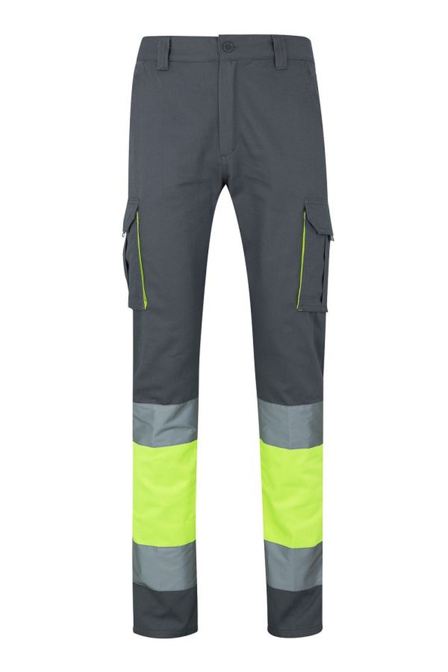 Pantalón 100% algodón bicolor multibolsillos (303007)