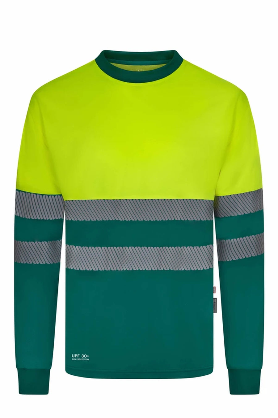 Camiseta algodón bicolor segmentada (305645)